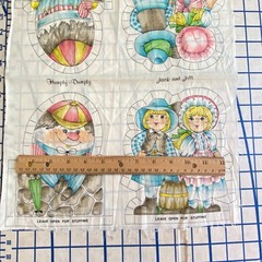 Humpty Dumpty Cut and Sew Fabric Panel Cotton Print Cranston VIP