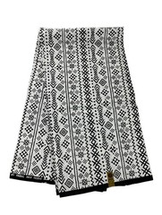 White Black Blenders, Set of 5 Fat Quarters, Quilt Fabric