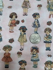 BTHY – Paper Dolls by Sheryl Rae Marquez for Windham Fabrics Cotton Fabric