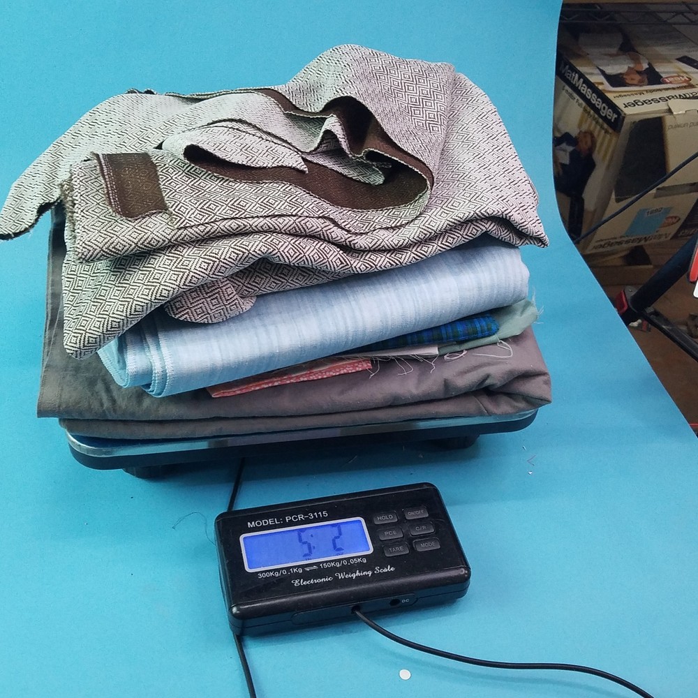Fabric Remnant Lot Repro TRUE Vintage Scrap Grab Bag All Types Quilt Craft 5 Lb