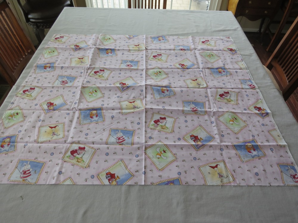 G. Studions The Land of Milk & Honey Design Print Craft Fabric, 37” x 43″