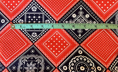 Vintage VIP Cranston Handkerchief Cotton Cheater Quilting Fabric Sewing 2 YARDS+