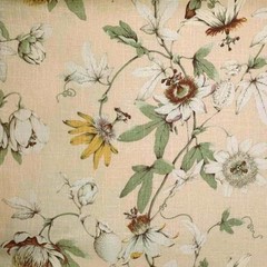 P Kaufmann COUNTRY COTTAGE Floral BLUSH Pink Cotton Drapery Pillow Fabric BTY