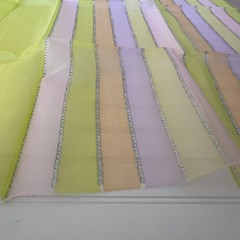 SILK Multicolor 1 Yard x 43 Inches Wide or 36 Inches x 43 Wide