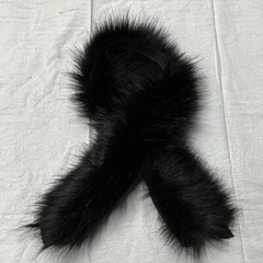 Faux Fox Fur Collar DIY Craft Strips Clothing Accessories Scarf Hat Coat Edging.