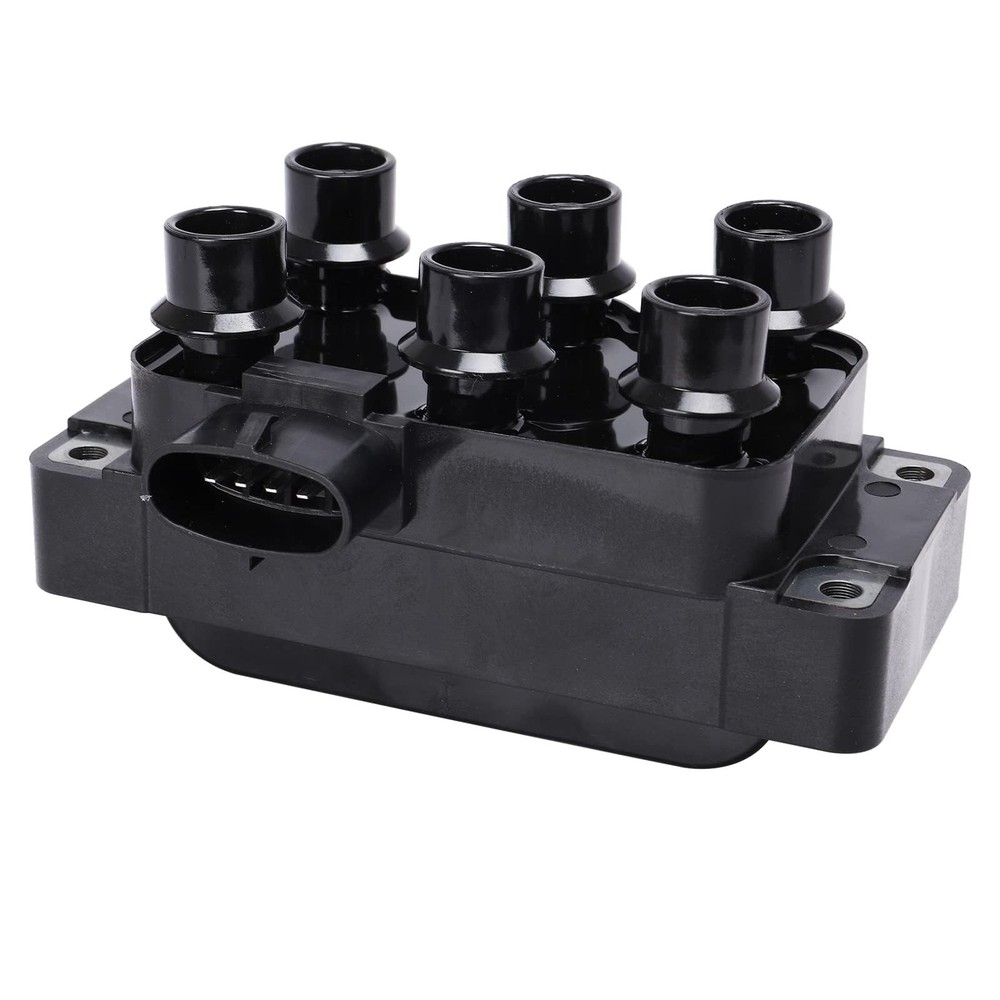 Unifizz Black Ignition Coil Fit for Ford Ranger Explorer Mustang Aerostar Tau…