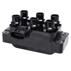 Unifizz Black Ignition Coil Fit for Ford Ranger Explorer Mustang Aerostar Tau…