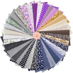 ZGXY Fabric, 35 pcs/lot Top Cotton 9.8″ x 9.8″ (25cm x 25cm) Squares Patchwor…