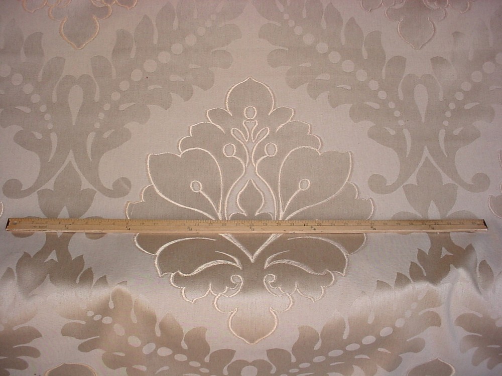 13Y Threads ED85090 Chic Gold Brass Gold Damask Drapery Upholstery Fabric