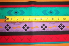 NEW, Cranston Colorful Print is very vibrant and 44 inches wide