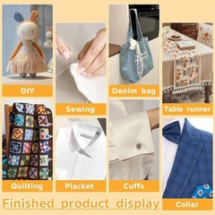 Medium Weight Fusible Interfacing for Sewing: 12″ X 30yd Interfacing Fabric f…
