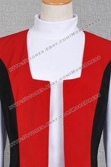 James T. Kirk Costume for Star Trek Cosplay Vest Only Red and Black Cotton