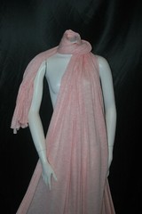 Wool rayon Knit Jersey Fabric Ecofriendly drapey Heather red pink by the yard