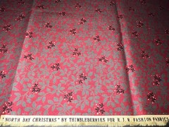 1 1/3 yards “North Bay Christmas” Thimbleberries RJR Fabrics 100% Cotton Fabric
