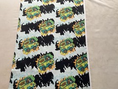 Fabric Scooby Doo Bus By Camelot Fabric 15” X 92” 102