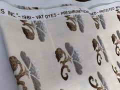 Vintage 1981 2 Yards of 48″ Wide New Dimensions 5th Avenue Designs Fabric
