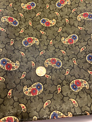 Moda Kansas Troubles “Paisley Park” Cotton Quilt Fabric 2014 OOP Lot 4.5 Yds.