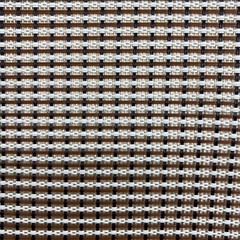 Black /Golden/Black/Tan Acoustic Speaker Grill Cloth Fabric Strip 1.5m x 0.5m