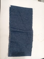 Jean like fabric material for sale by the yard (still on original roll)