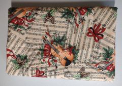 Cotton Quilt Fabric Lot of 5 Christmas Holiday Winter Susan Winget Prints 6+ yds