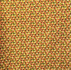 Jo-Ann Fabrics New 40″ x 45″ Fabric Multicolor Floral Cotton Craft Quilt Sew