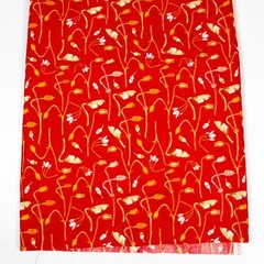Reminisce Art Gallery Fabrics Cotton Quilting Red Floral Flowers BTHY Half Yard