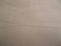 vtg Cotton Woven Fabric Lt Pink Mauve White Tiny Checks Gingham 35″x34″