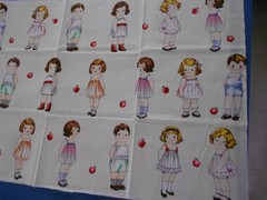 Paper Dolls School House by Sibling Arts Studio for Newcastle Fabrics # 803