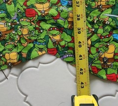 Teenage Mutant Ninja Turtles Heroes In A Half Shell Flannel Fabric REMNANT 1+ yd
