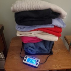 Flawed 100% Cashmere Sweater Lot 7 Crafting Bundle Scrap Cutter 2lb 14.9oz