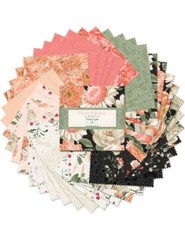 Peach Whispers By Wilmington Prints – 5 Karat Crystals / Charm Pack