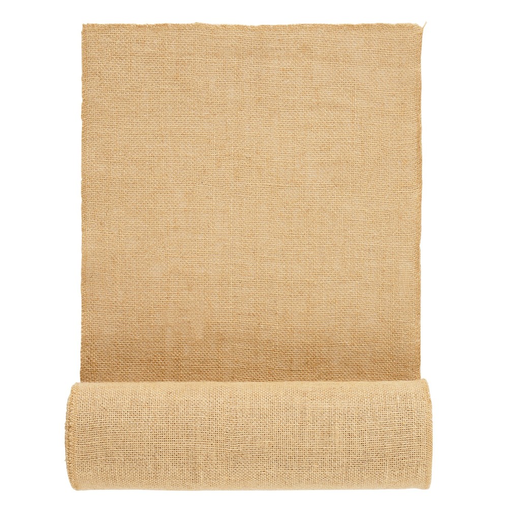 Uimoso Burlap Fabric Roll Burlap Tree Wrap 14 in x 30 ft for Crafts & Plants