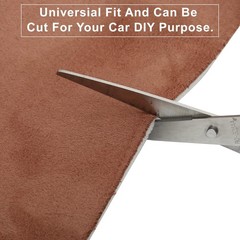 Durable Brown Headliner Fabric Foam Backed Auto Roof Liner Upholstery Repair 72″