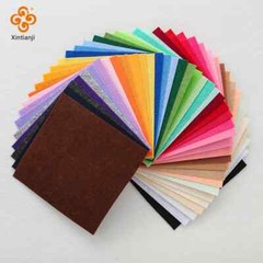 New 40/22 Pieces 10x10cm/15x15cm/30x30cm Soft Felt Fabric Non-Woven DIY Felt