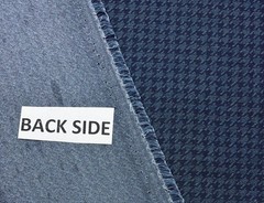 SUNBRELLA 44240-0008 HOUNDSTOOTH INDIGO BLUE PERFORMANCE FABRIC BY YARD 54″W