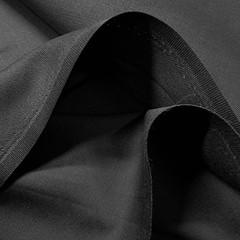 Twill Black Carr Textiles Cotton Poly 60″ W Fabric Lot of 1 Yard and 30″ for $6