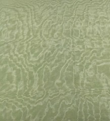 Pastel Green Silk Moire Watermark Patterned Fabric Fabric By 2 Meters.