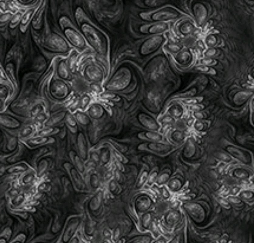 Quilting Treasures – Marble Abstract – Black Quilting And Crafting BTY Fabric