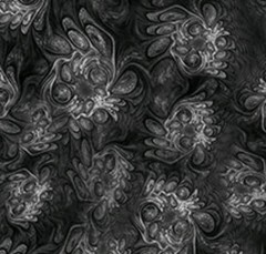 Quilting Treasures – Marble Abstract – Black Quilting And Crafting BTY Fabric