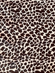 Fabric Remnant Leopard Print Polyester Fabric Pillows Cushions Pet Bed 64″x28″