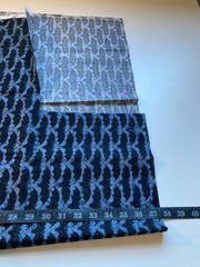 Halloween Bat Fabric Remnant Lot 3 Pc Glitter Neon Green Purple Cotton Gothic