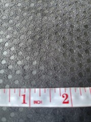 Cotton Fabric Black Shiny Mini Polka Dots 1 1/2 Yards x 66 Inches