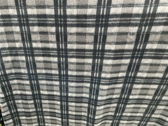 Fleece Rainbow Buffalo Plaid Multi colored Checks Fleece Fabric 60″ w, sold BTY