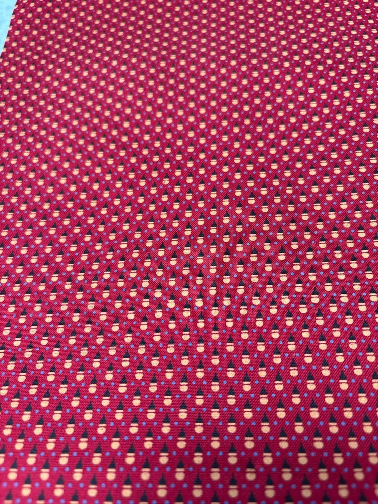 Red Honeycomb Pattern Quilting Fabric by Blank Textiles 1/2 yard x 44″ Cotton Ma