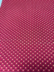 Red Honeycomb Pattern Quilting Fabric by Blank Textiles 1/2 yard x 44″ Cotton Ma