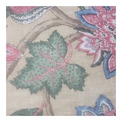 P KAUFMANN Jacobean Floral Antique Brissac Upholstery Fabric Yard 54″W Sold/yd