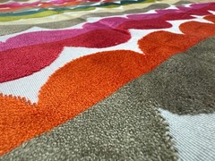 Kravet Design 32165 517 Velvet Upholstery Fabric Multicolor 25×21 + 8″ Remnant