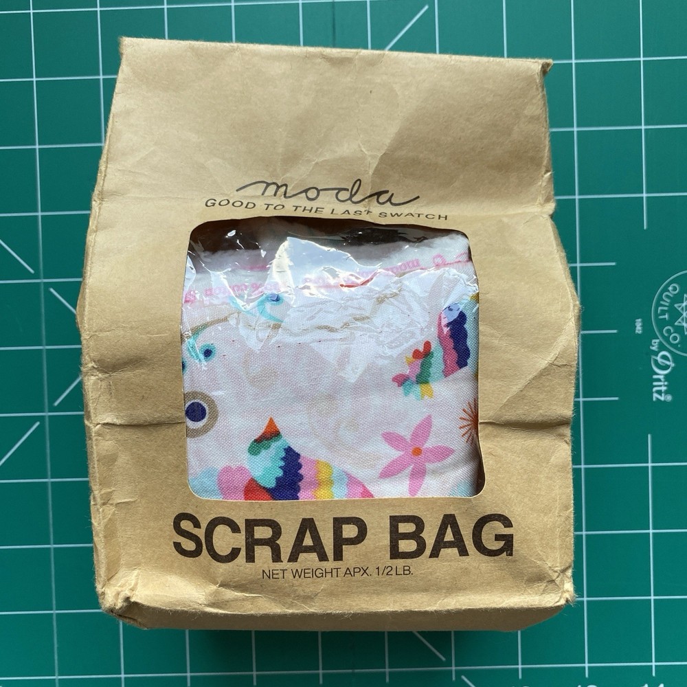Rare OOP Cuzco By Kate Spain MODA Factory Scrap Bag