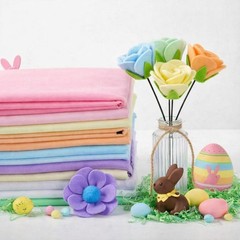 12 Pcs 36 x 36 Inch Large Felt Fabric Sheets by The Yard 1.2 mm Soft Craft Fe…