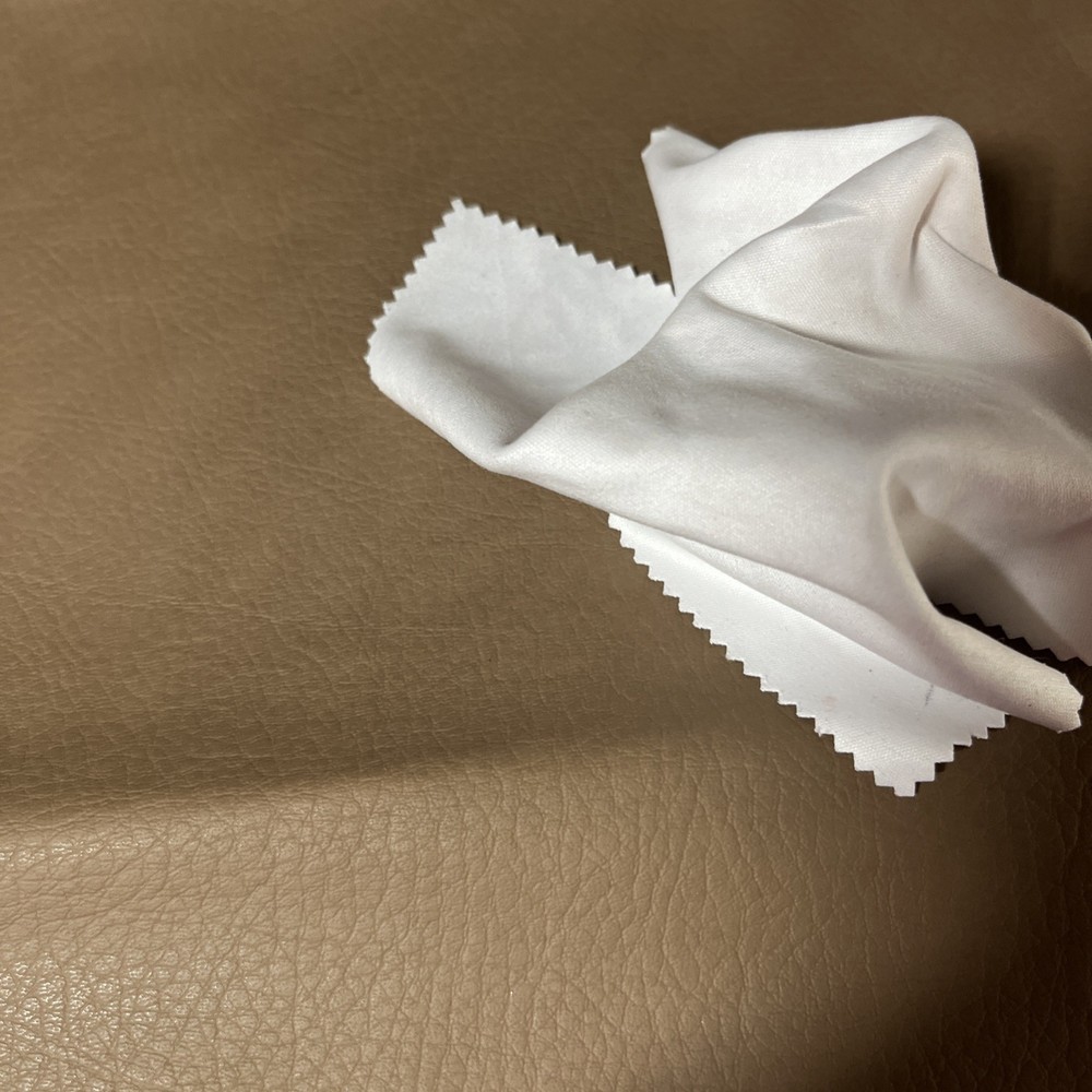 VINYL PLEATHER Proquinal Tan PVC FABRIC Brown 14″ x 55″